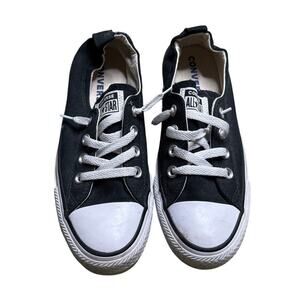 Converse All Star Low Top Sneakers, Black, Women’s Size 8 / Unisex